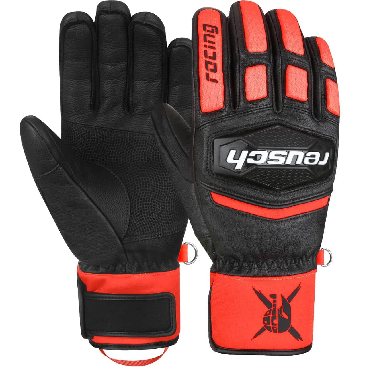 Reusch Handschuh WORLDCUP WARRIOR TEAM Black/fluo Red