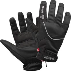 Loeffler Touren Handschuh WINDSTOPPER WARM Black