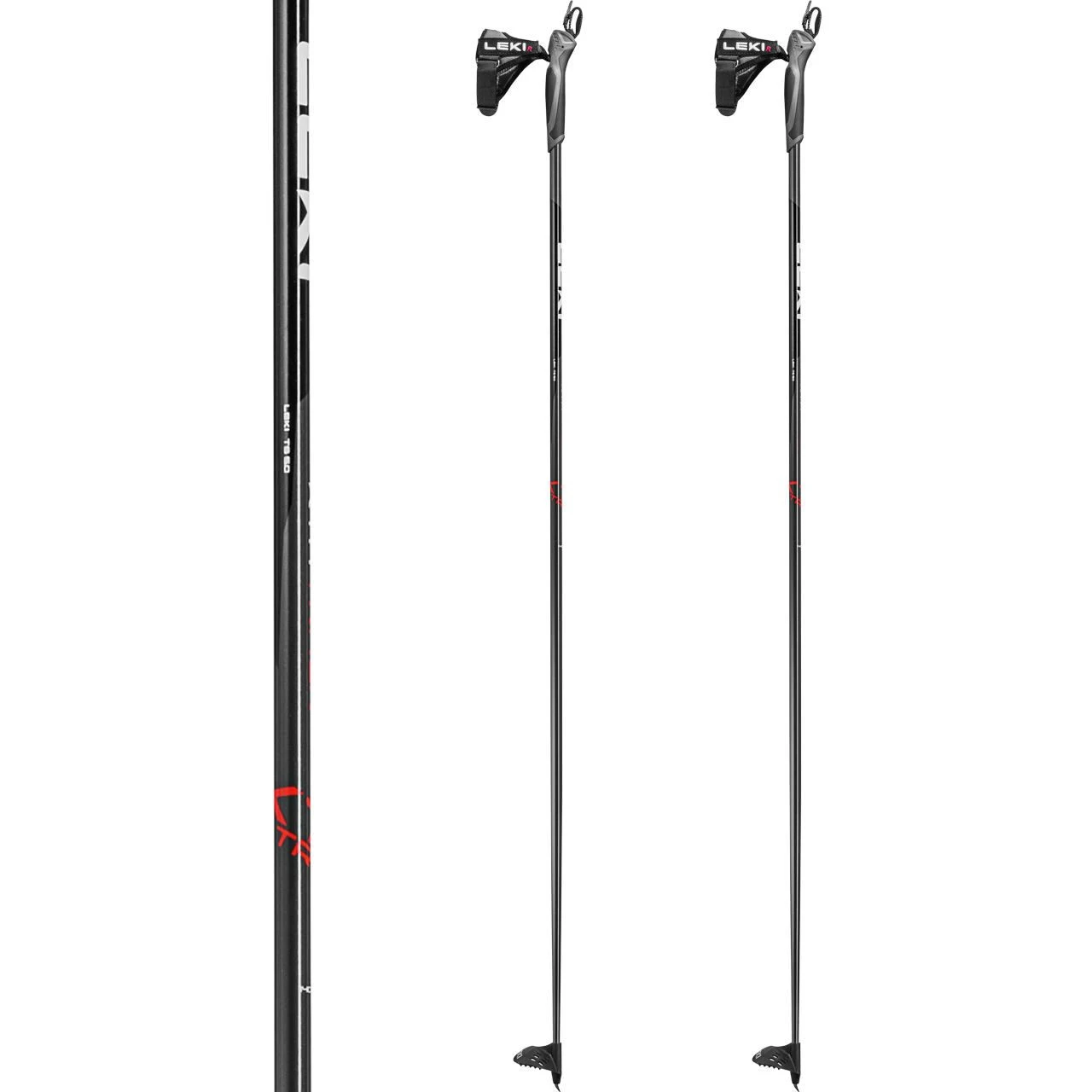 Leki XTA Track Dark Anthra/white/bright Red - Image 2