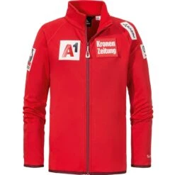 Schöffel Fleecejacke ÖSV TEAM NEBELHORN Barbados Cherry