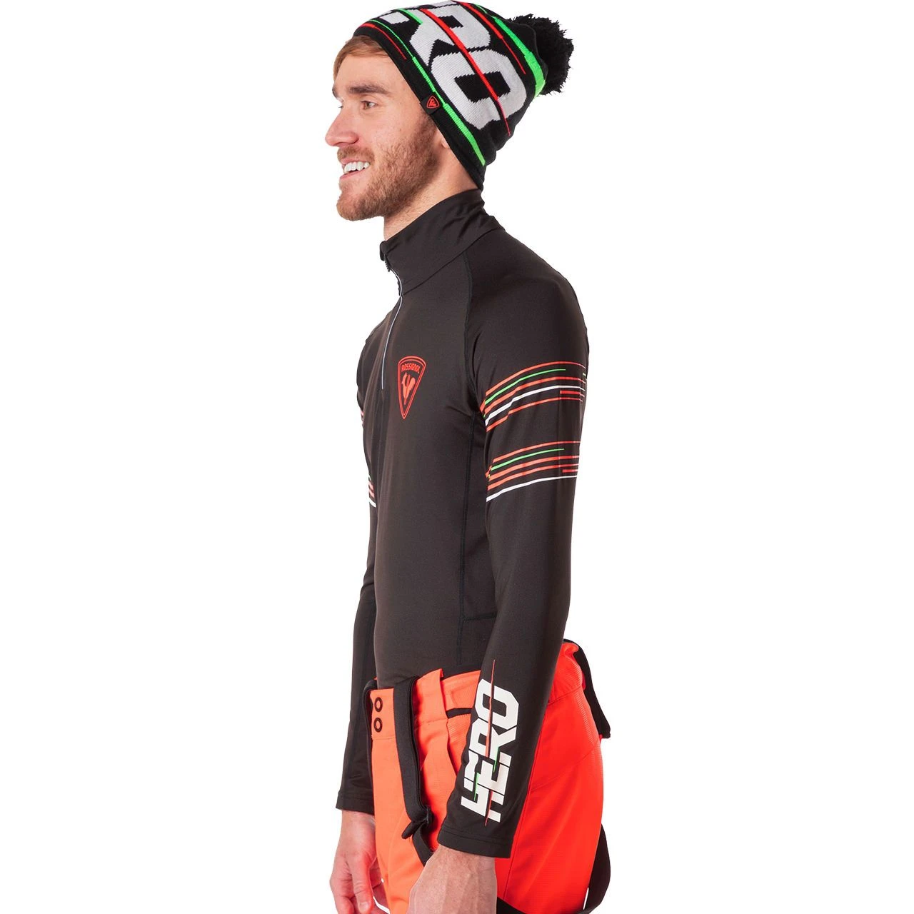 Herren Midlayer 1/2 Zip CLASSIQUE HERO Black - Image 3