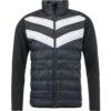 Hybridjacke DOLOMITI Black/white