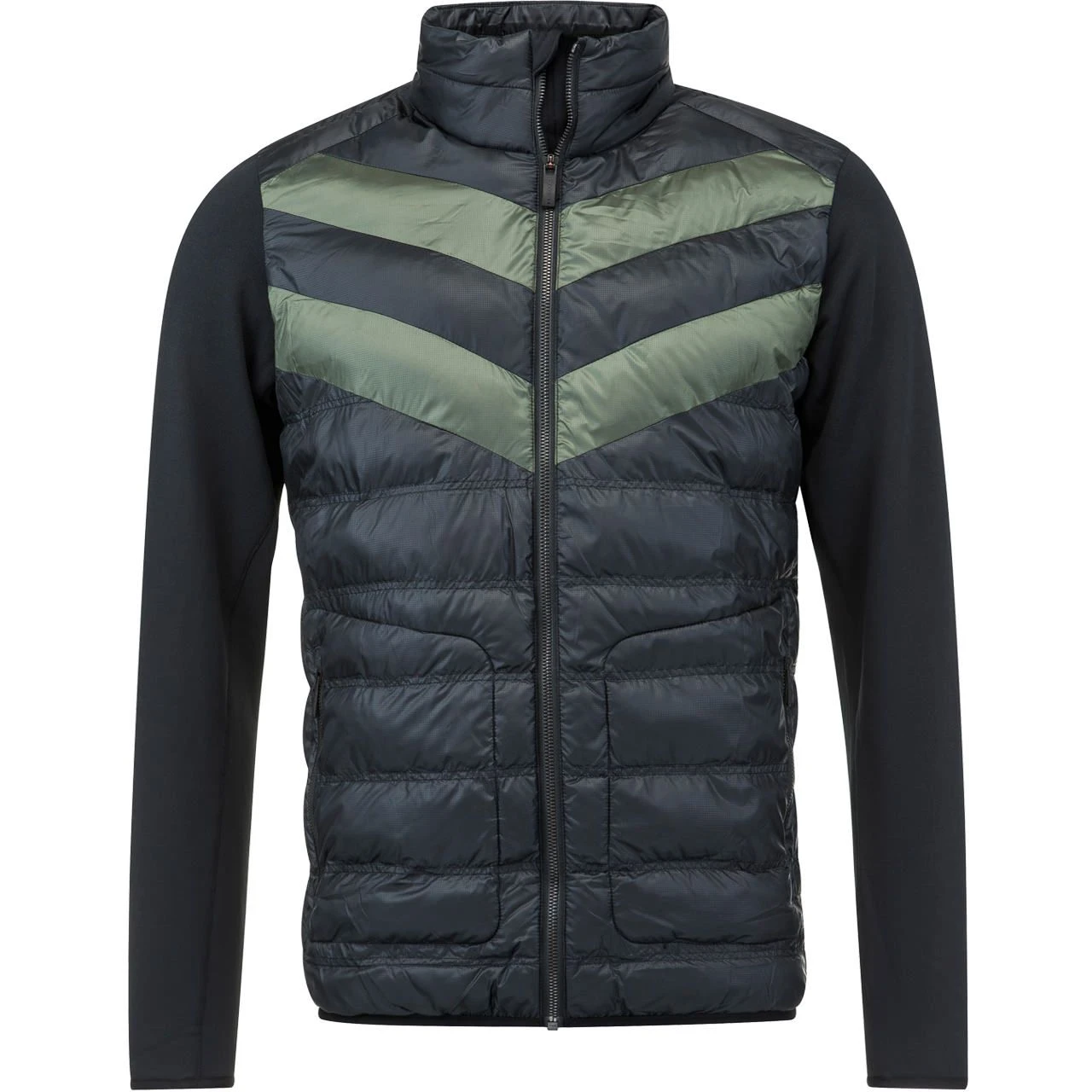 Hybridjacke DOLOMITI Black/olive