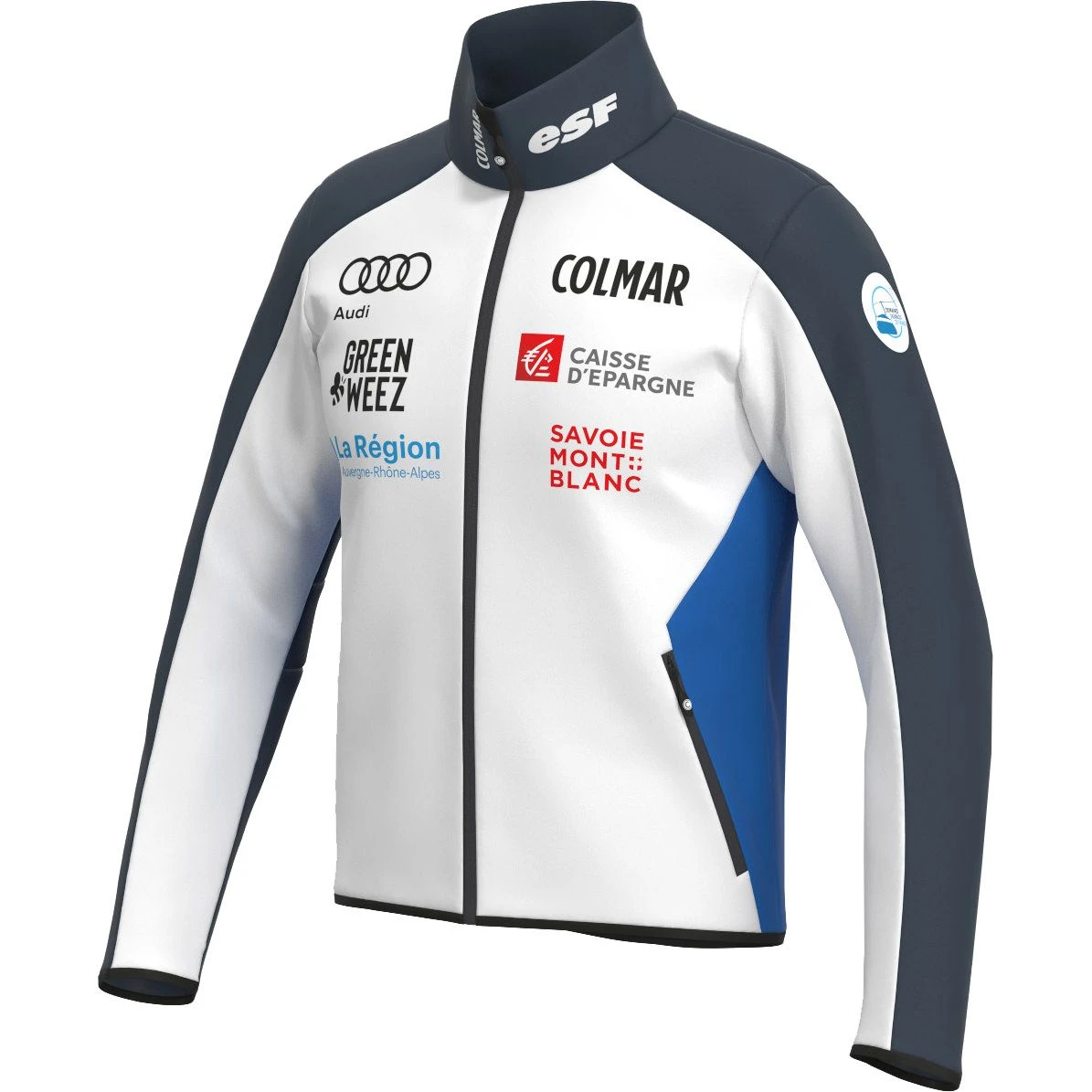 Colmar Softshelljacke Team France White/blue