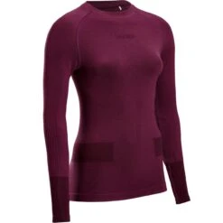 CEP Langarm Shirt MERINO Purple